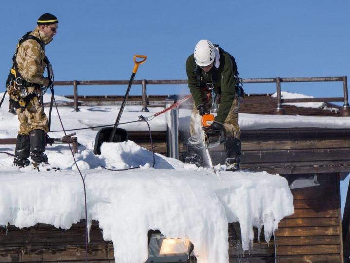 Service de déneigement de Toiture Rive-Sud de Montréal